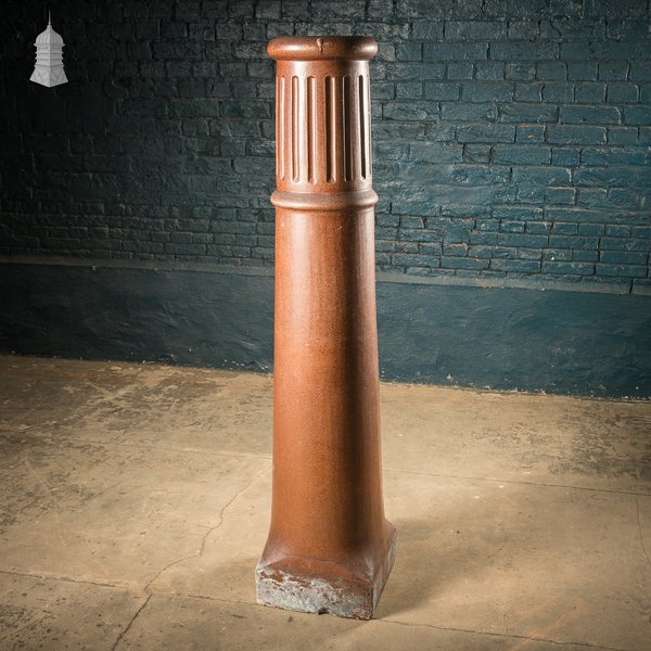 5ft Fluted Cannon Head Chimney Pot