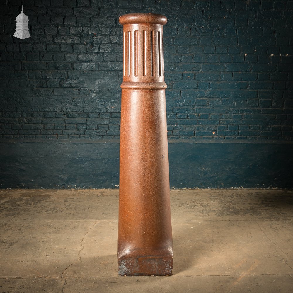 5ft Fluted Cannon Head Chimney Pot