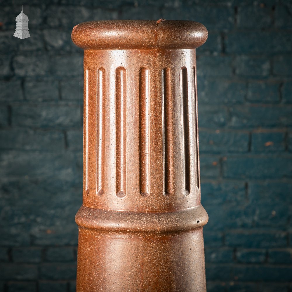 5ft Fluted Cannon Head Chimney Pot