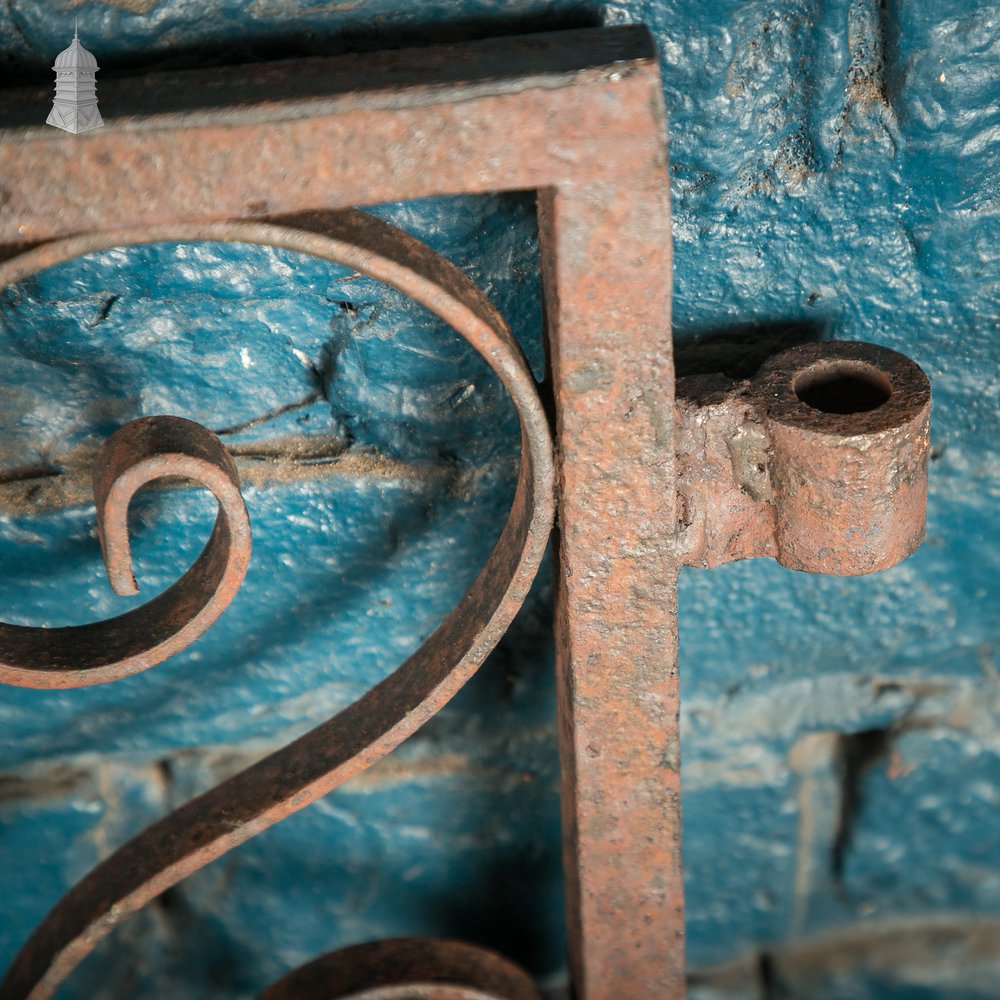 Scrollwork Pedestrian Gate