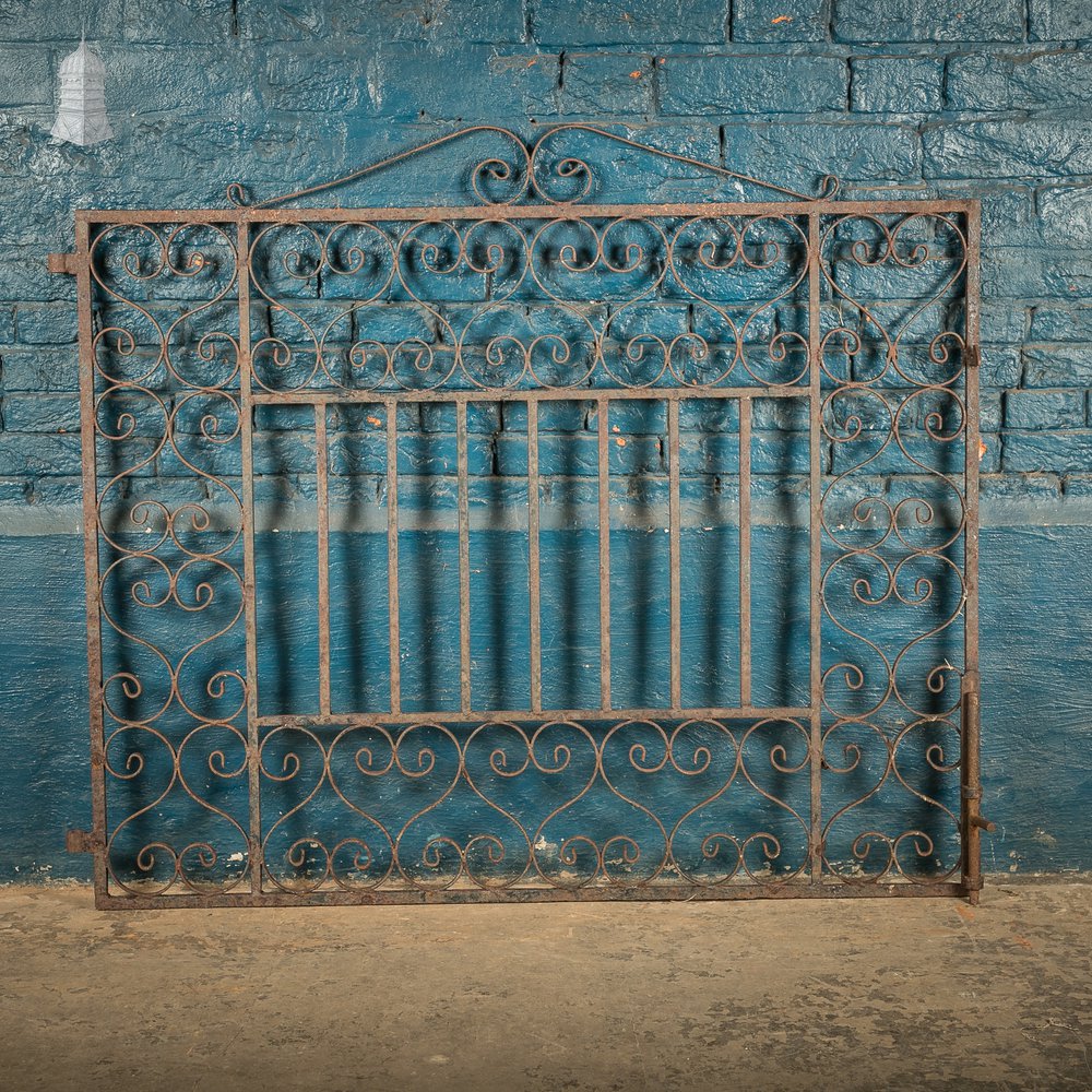 Scrollwork Pedestrian Gate