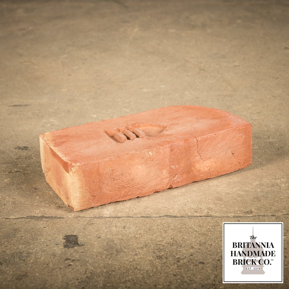 2” Single Bullnose, Handmade Period Style Red Brick