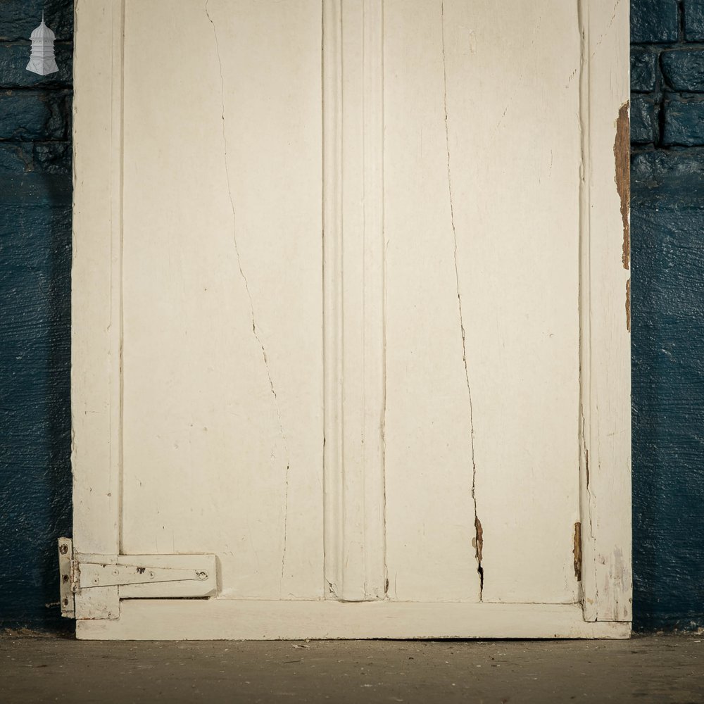 Pine Cupboard Door, 4 Panel White Painted