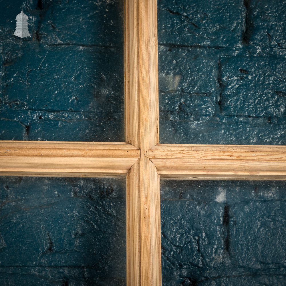 Half Glazed Door, Victorian Paneled Pine