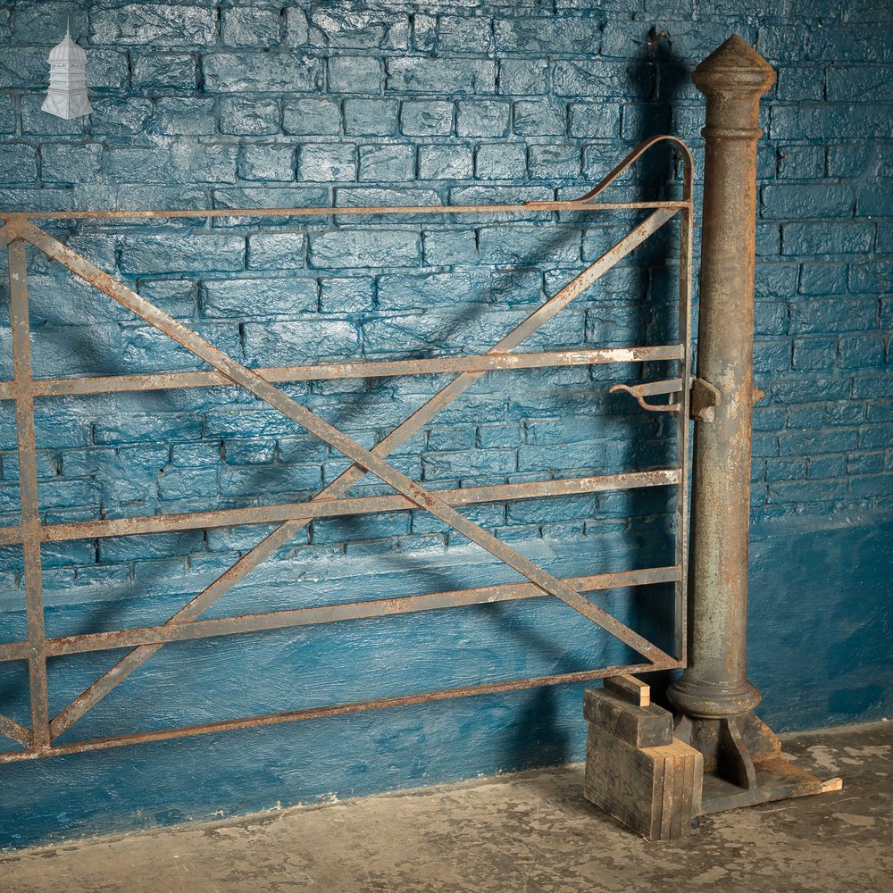 Estate Entrance Gate and Posts, Period Style