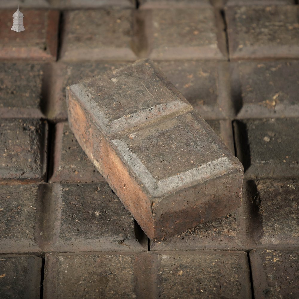 Reclaimed Stable Bricks, Staffordshire Blue 2 Block, Batch of 362 – 8.9 Square Metres