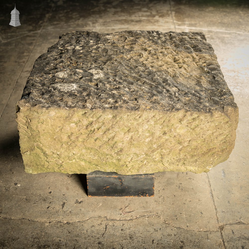 Sandstone Plinth Base, 18th C