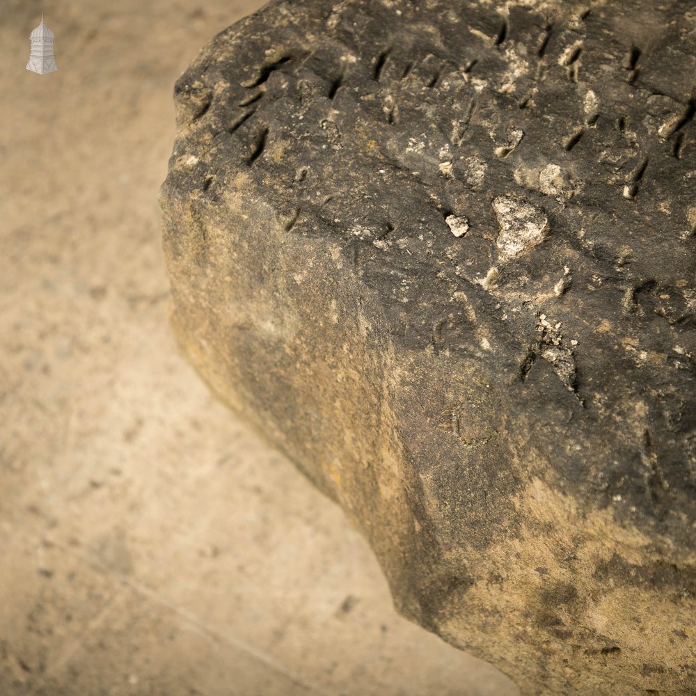 Sandstone Plinth Base, 18th C