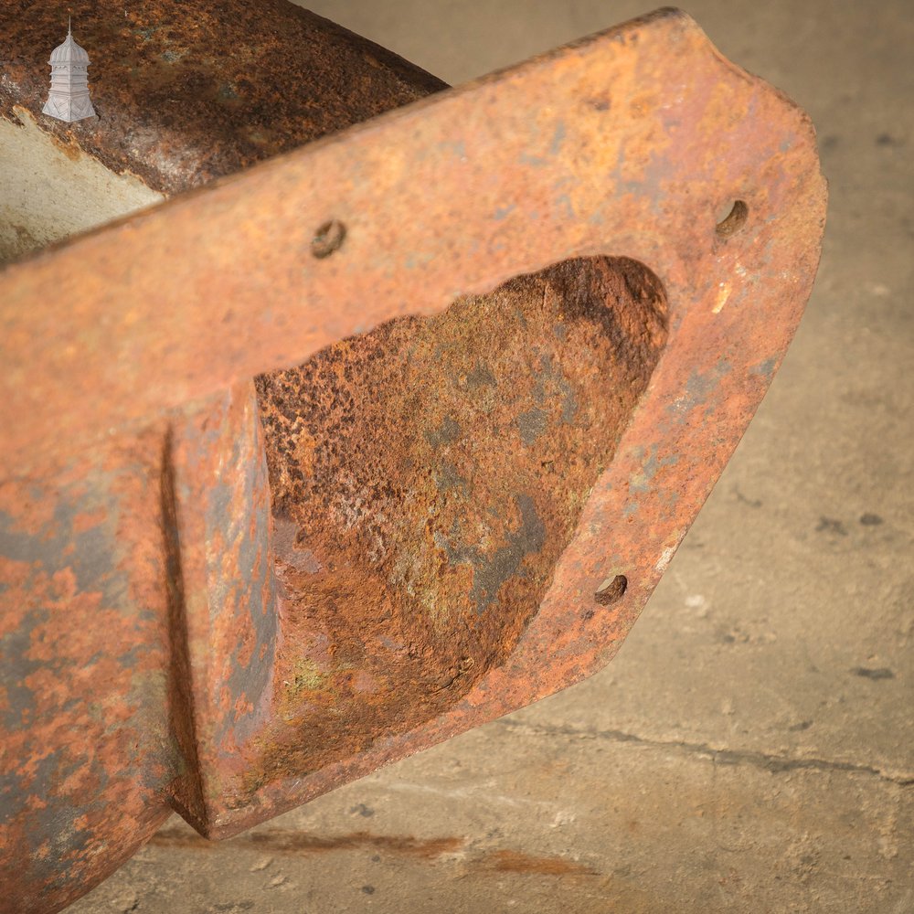Equine Corner Trough, Part Glazed Cast Iron
