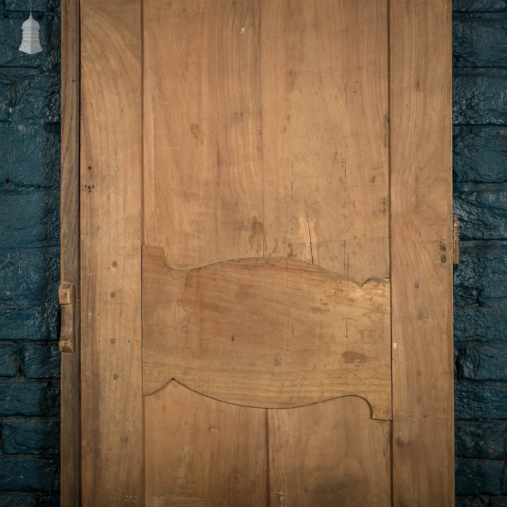 French Teak Moulded Cupboard Door