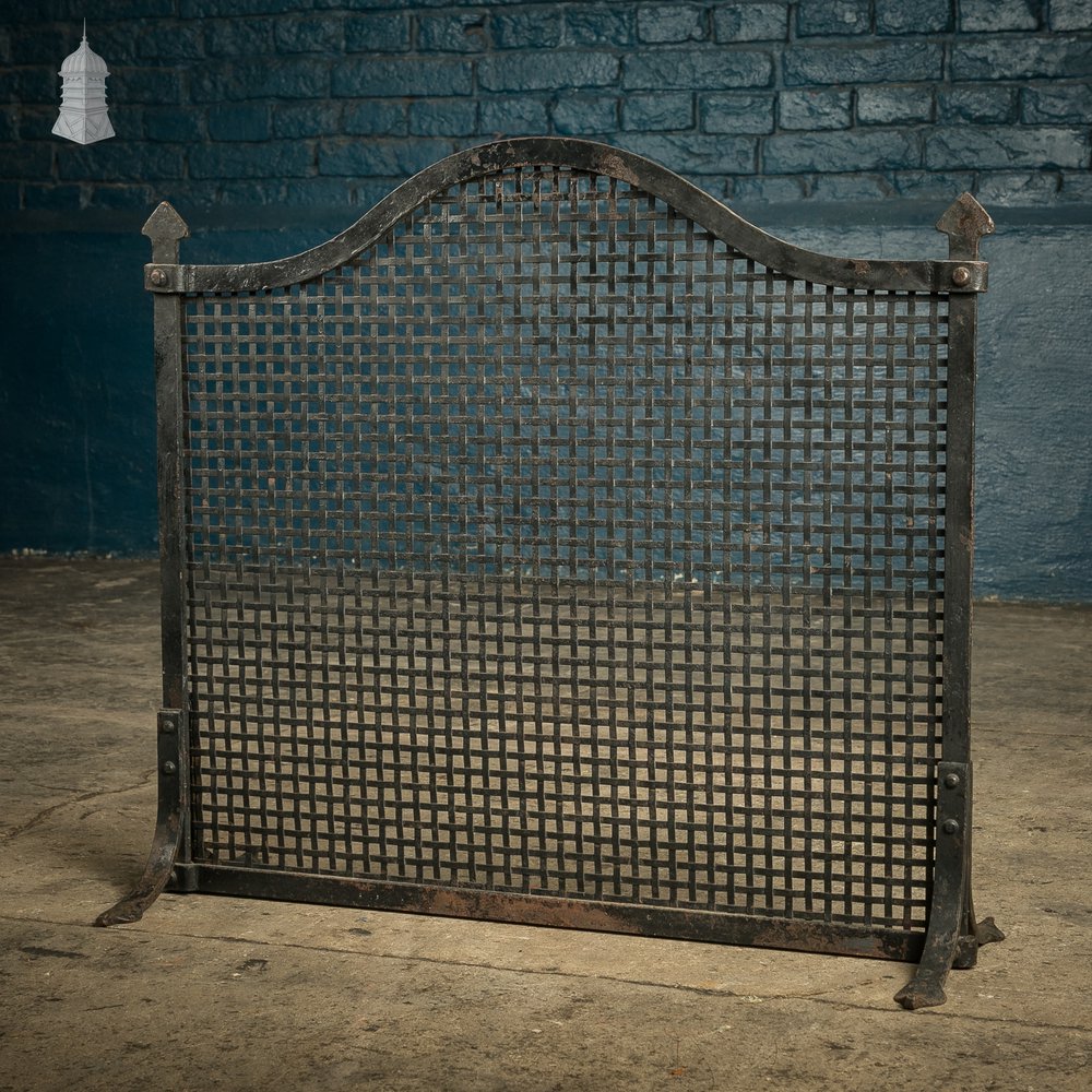 Fire Guard, Wrought Iron Fire / Spark Screen