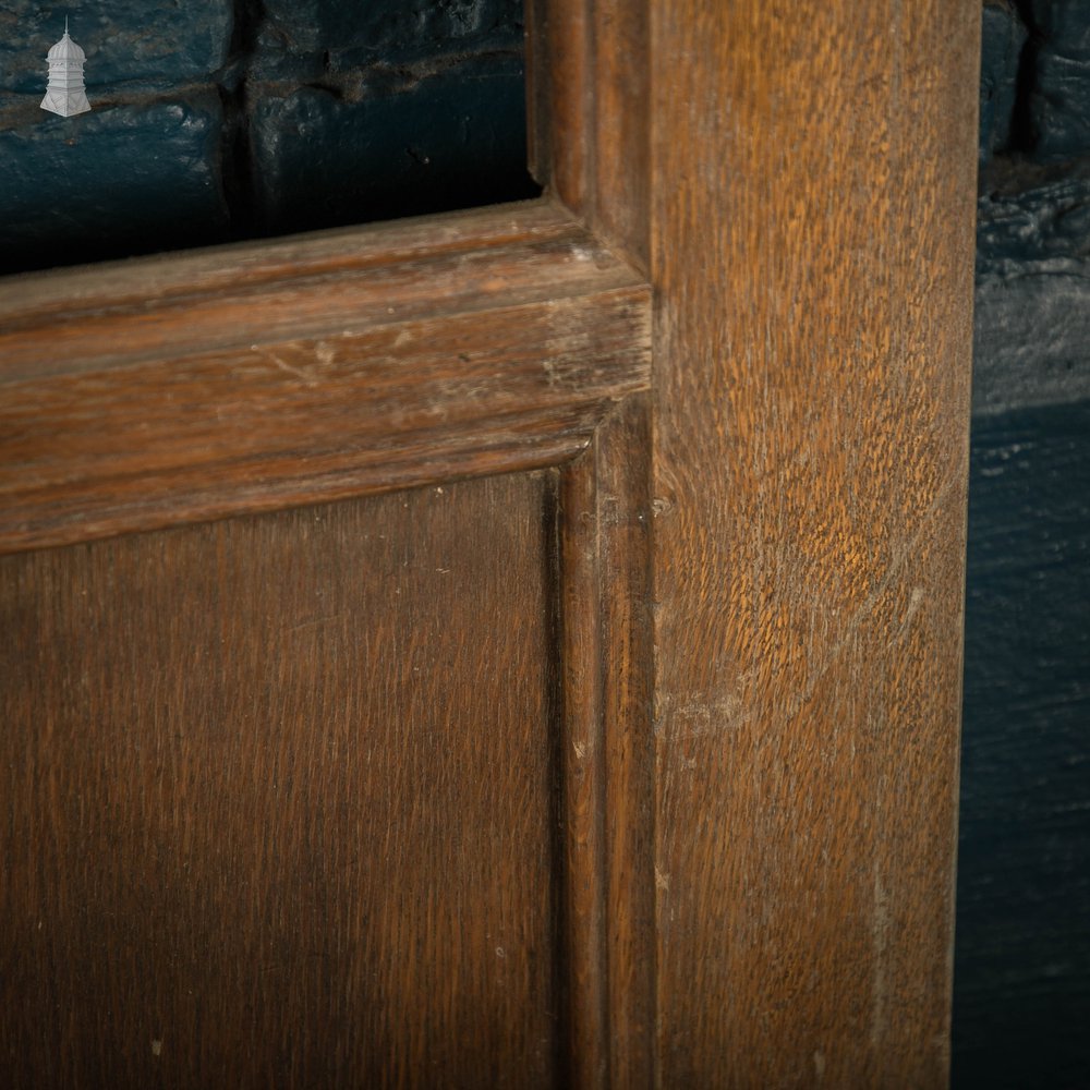 Half Glazed Door, 19th C Mahogany