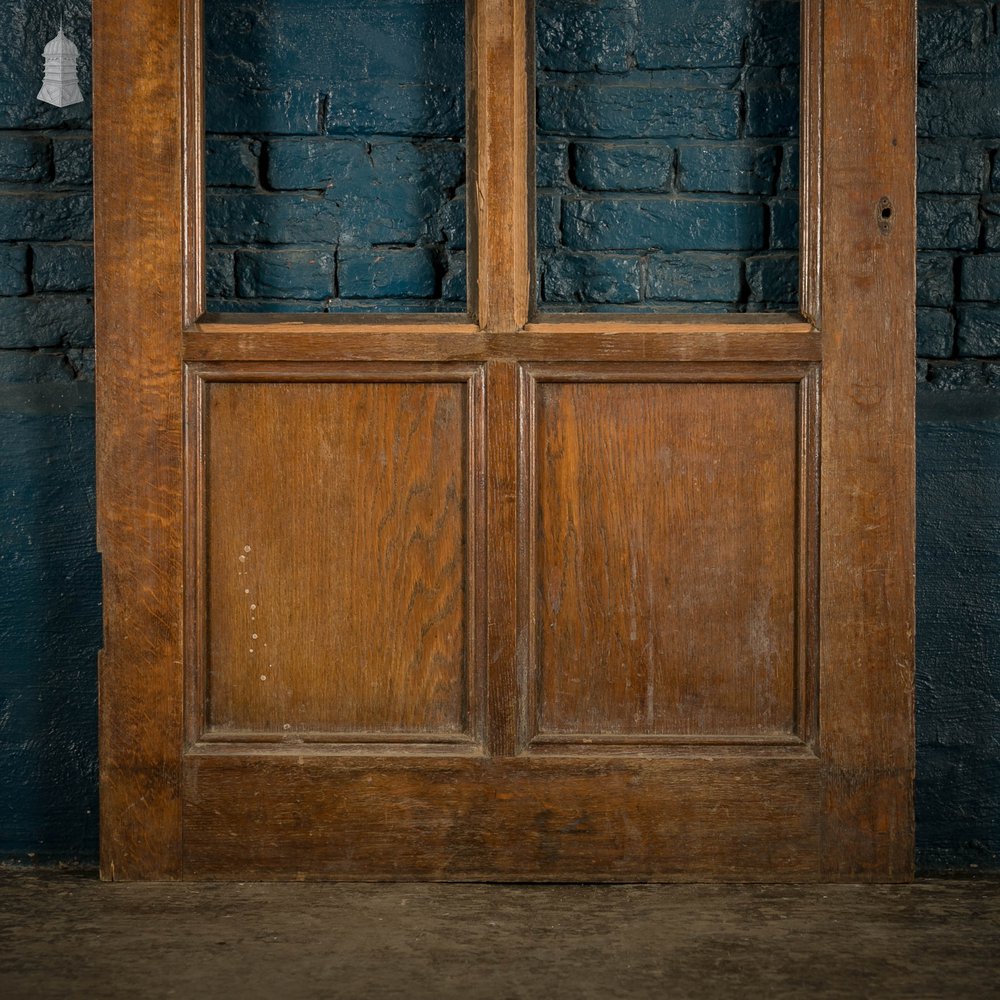 Half Glazed Door, 19th C Mahogany