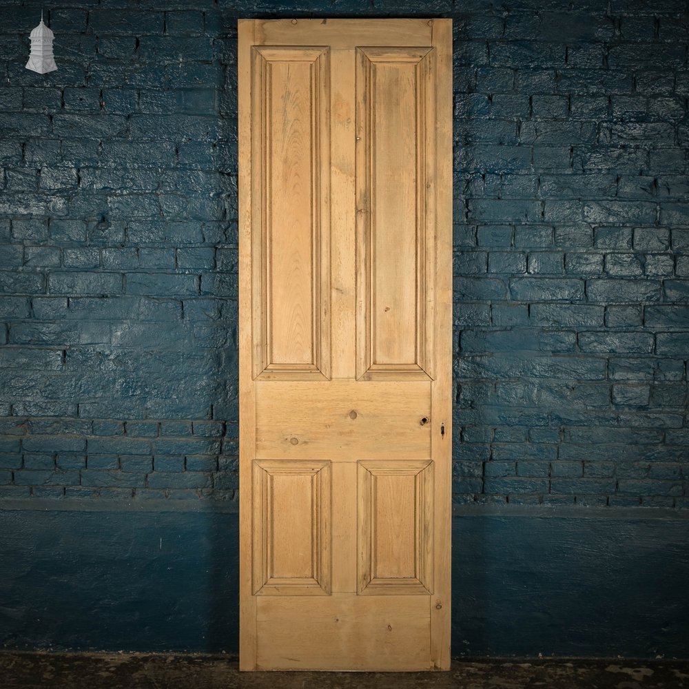 Pine Panelled Door, Victorian 4 Panel