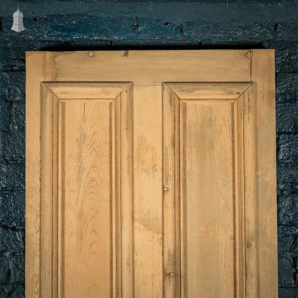 Pine Panelled Door, Victorian 4 Panel