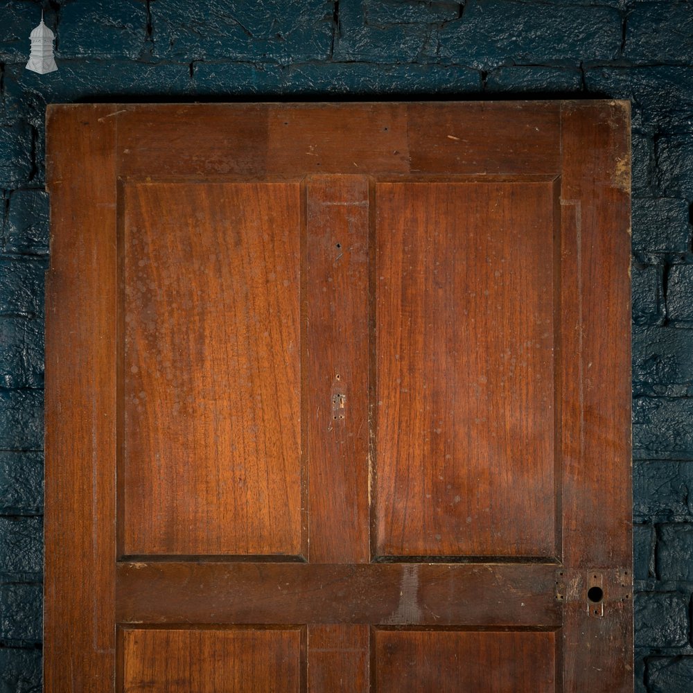 Mahogany Panelled Door, 6 Panel