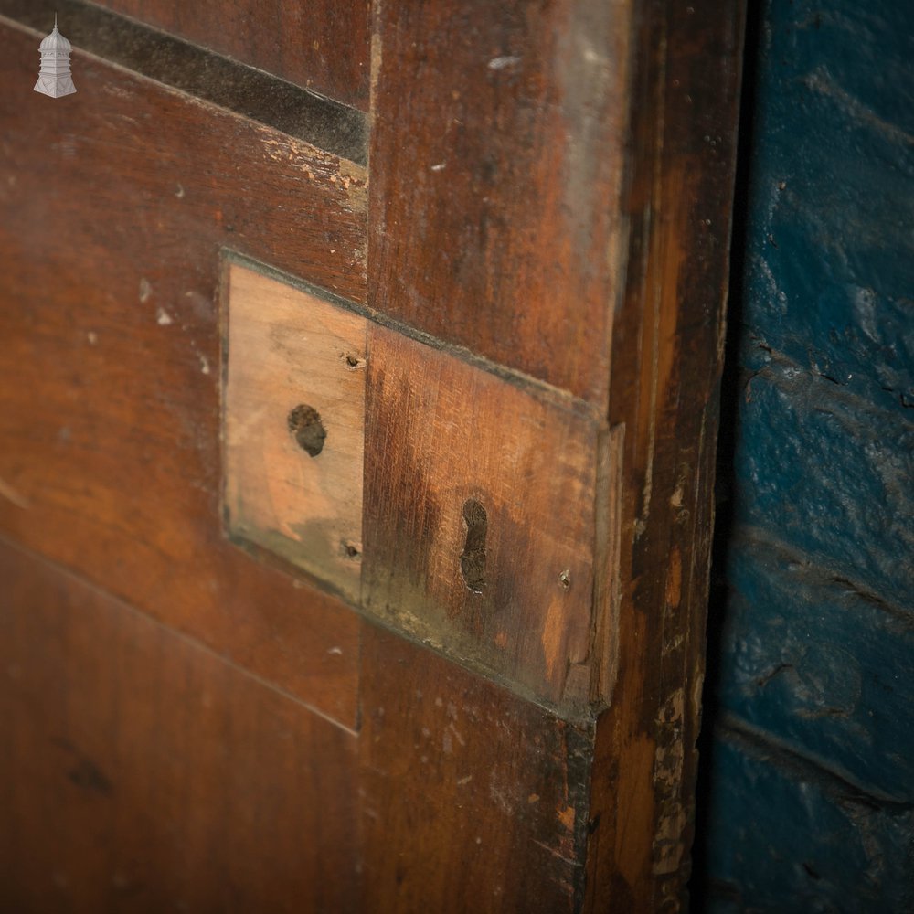 Mahogany Panelled Door, 6 Panel