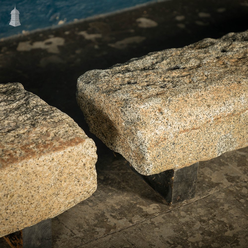 Granite Kerb Stones, Reclaimed Curb, Batch of 6 – A Run Of 5.6 Metres