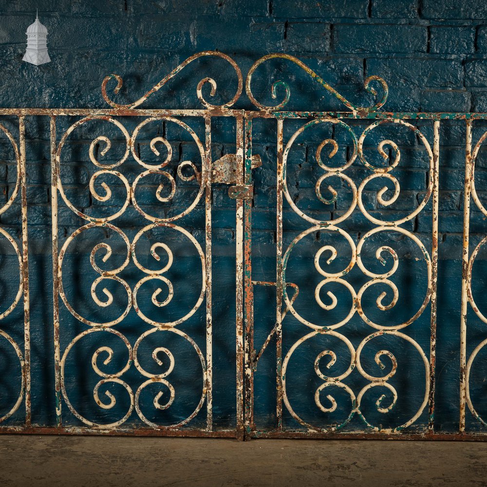 Driveway Gates, Design Wrought Iron Scroll