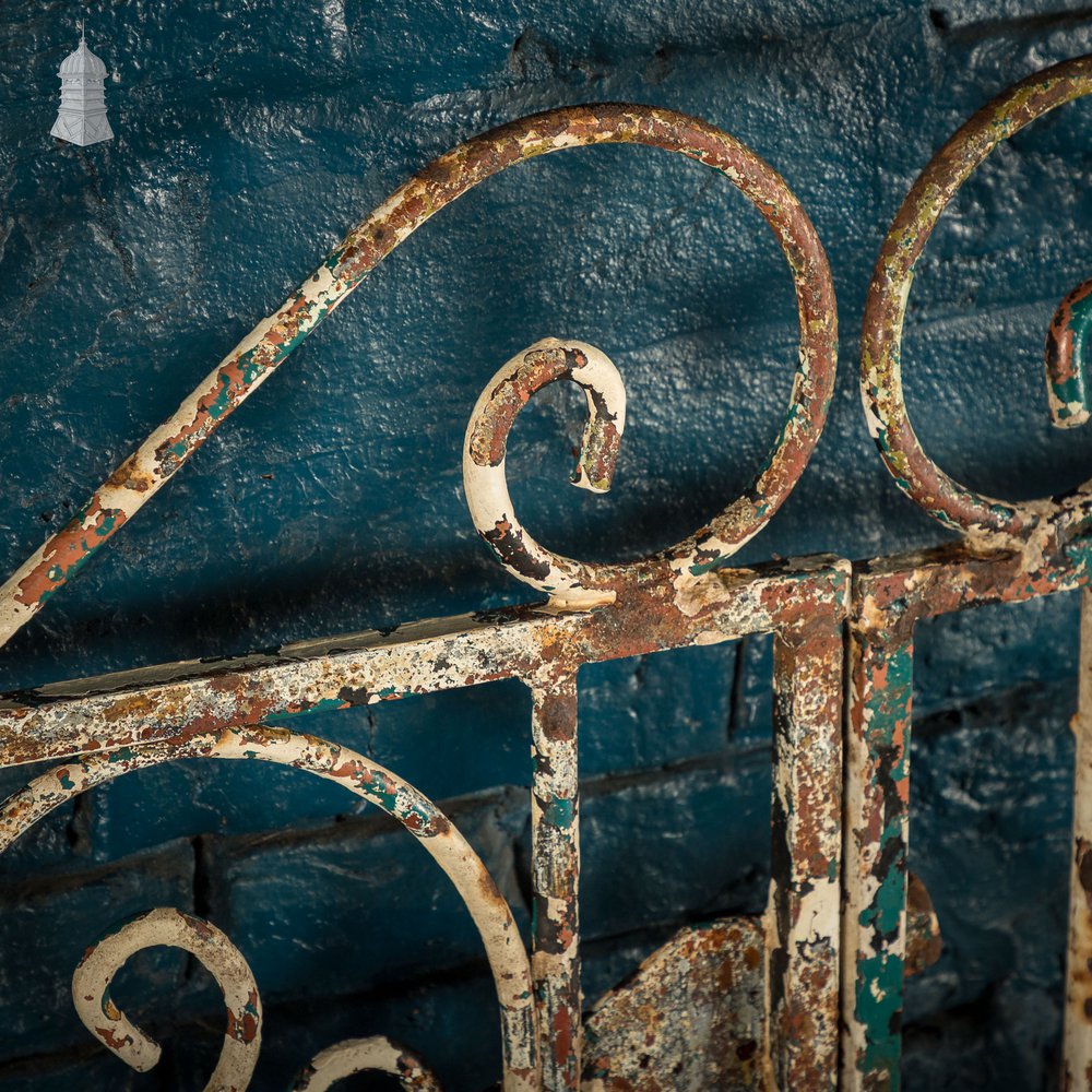 Driveway Gates, Design Wrought Iron Scroll