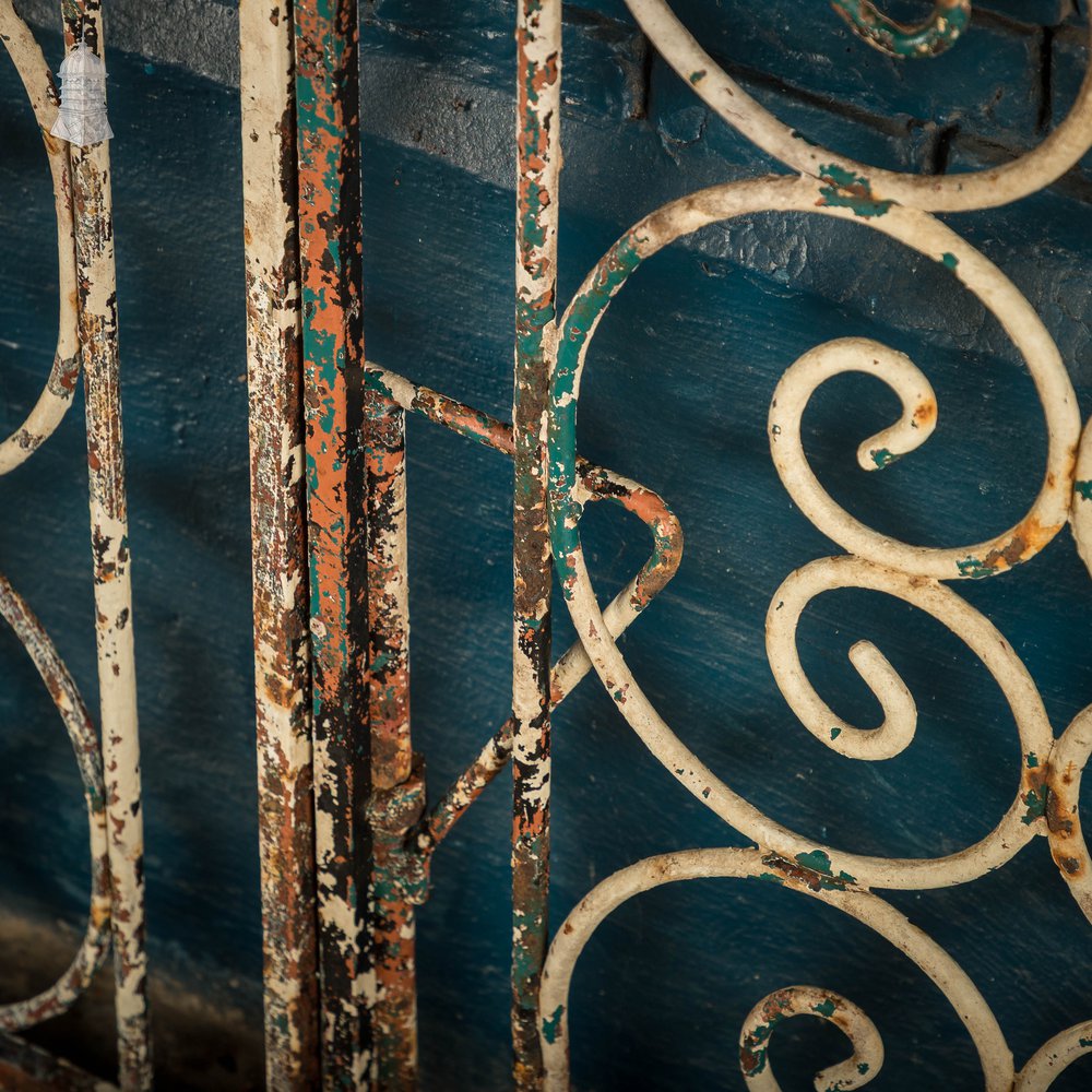 Driveway Gates, Design Wrought Iron Scroll