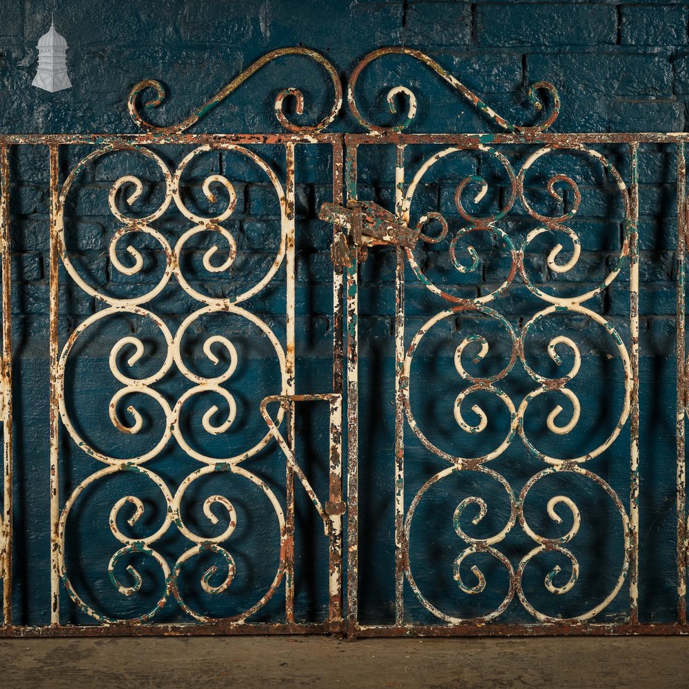 Driveway Gates, Design Wrought Iron Scroll