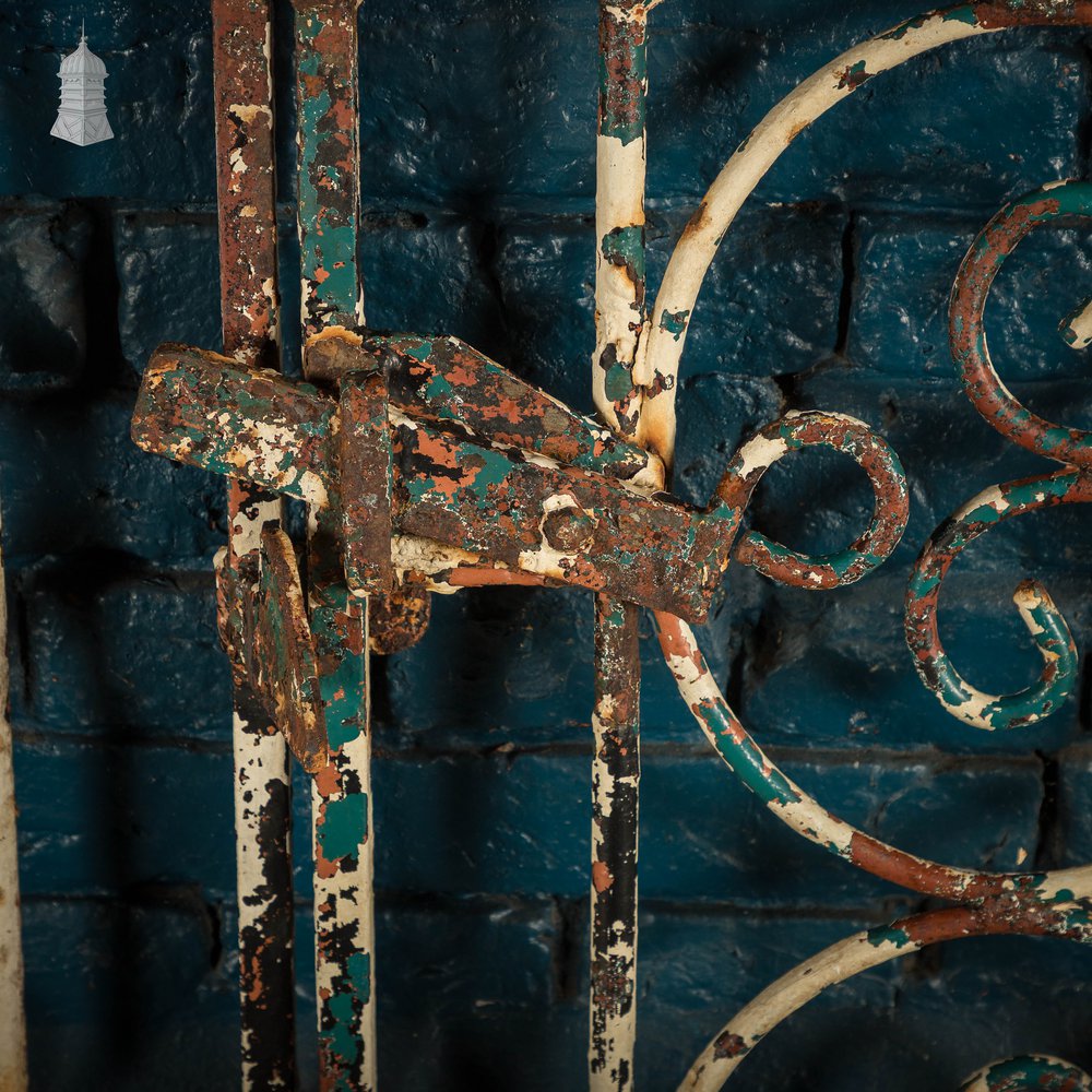 Driveway Gates, Design Wrought Iron Scroll