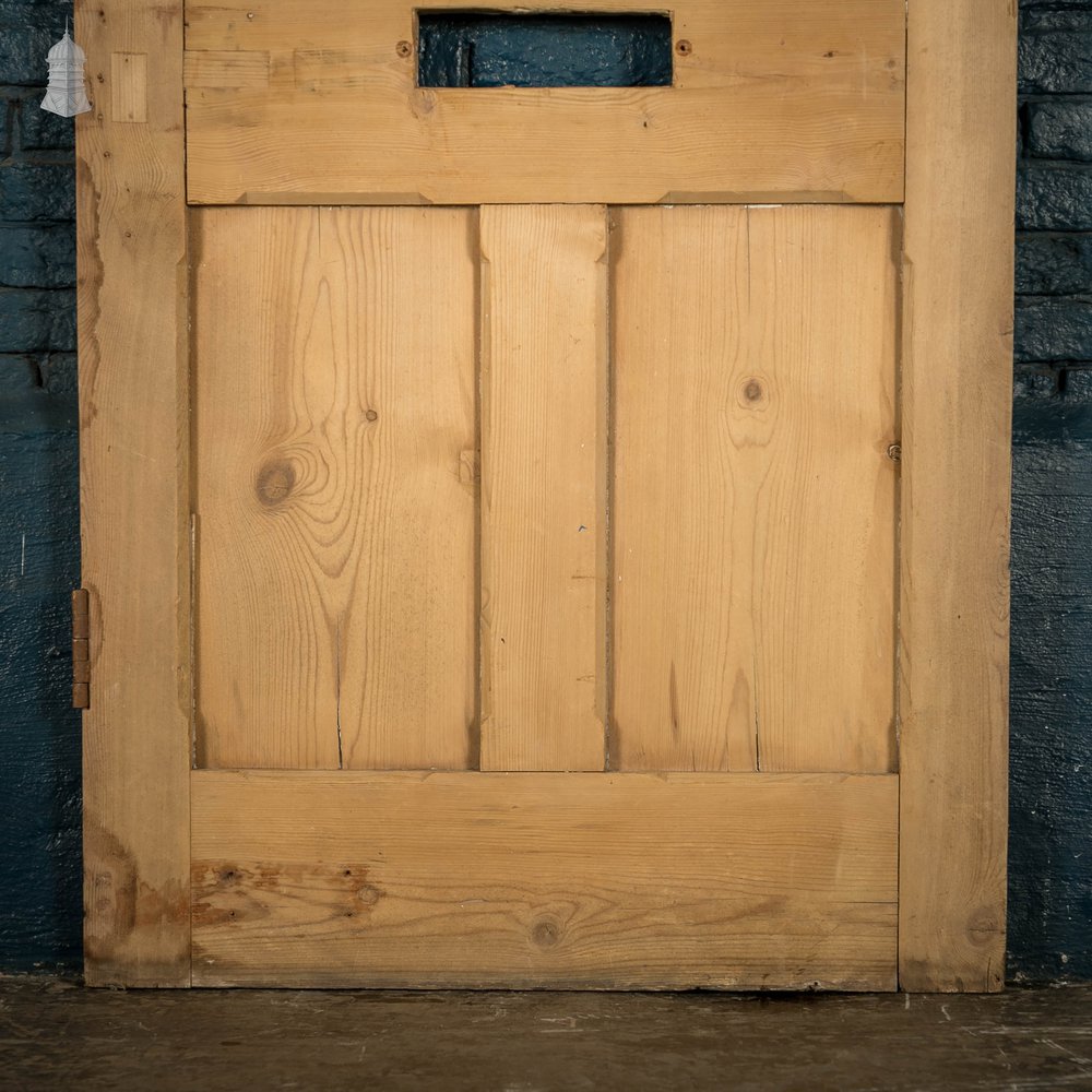 Pine Panelled Door, 4 Panel