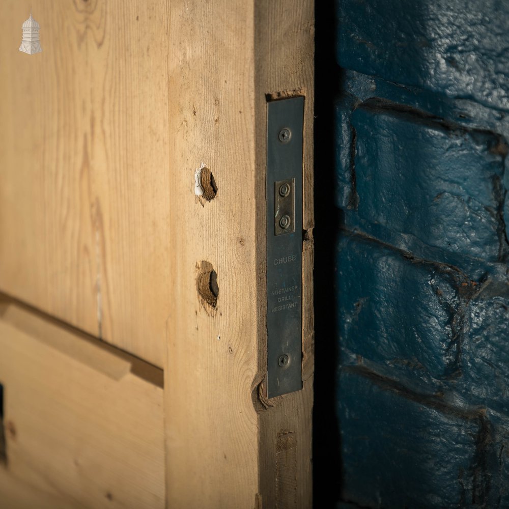 Pine Panelled Door, 4 Panel