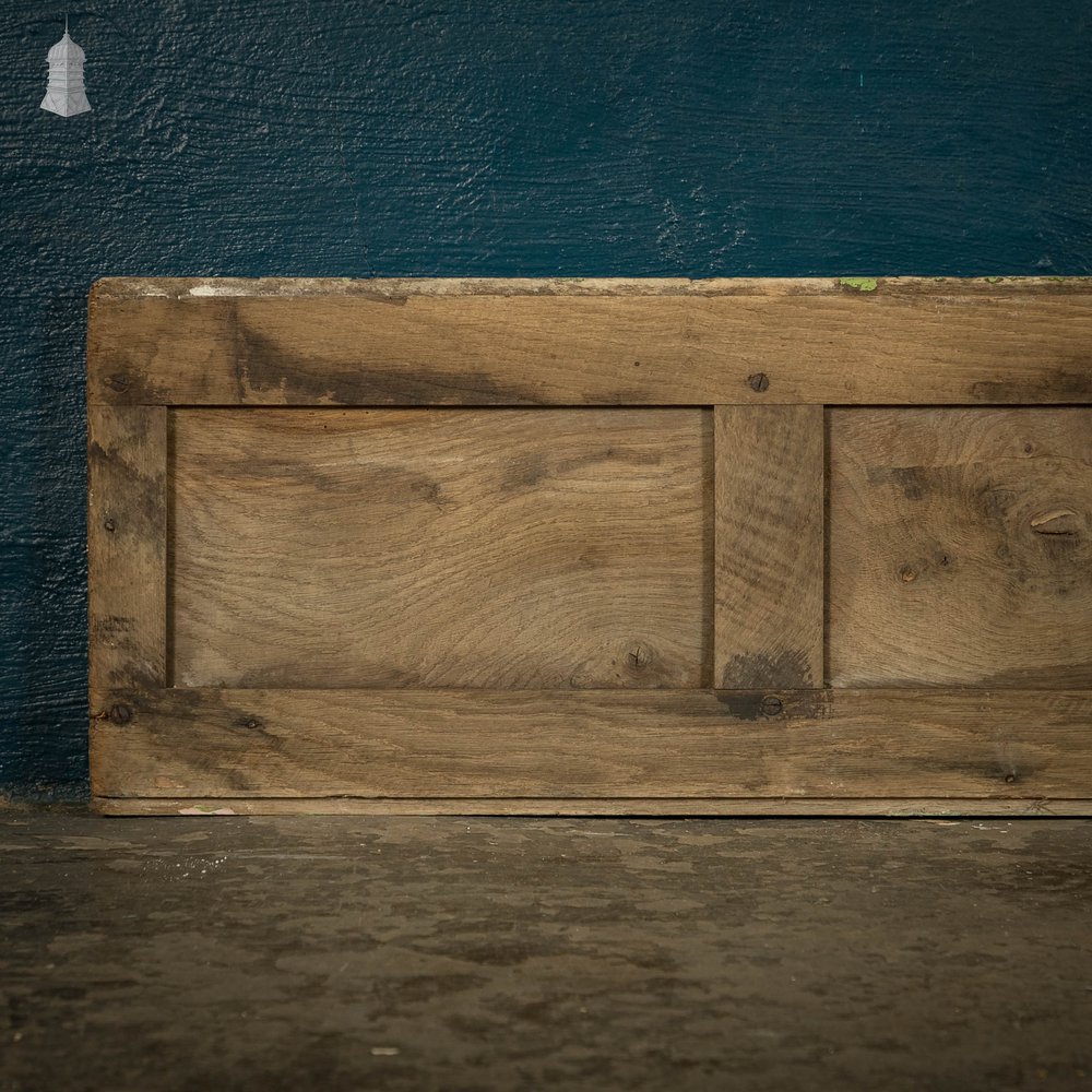 Oak Panelling, 3 Panel Pink Painted