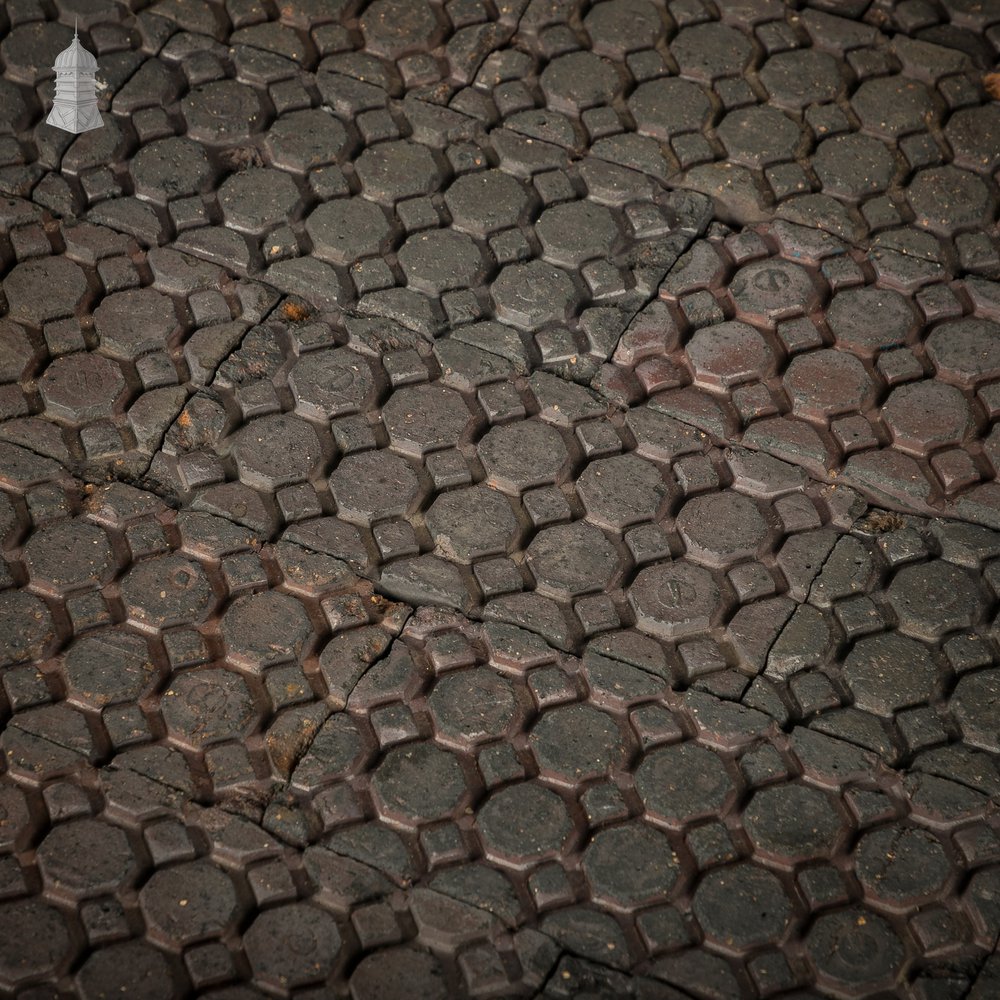 Octagonal & Diamond Paver, Staffordshire Blue Stable Bricks