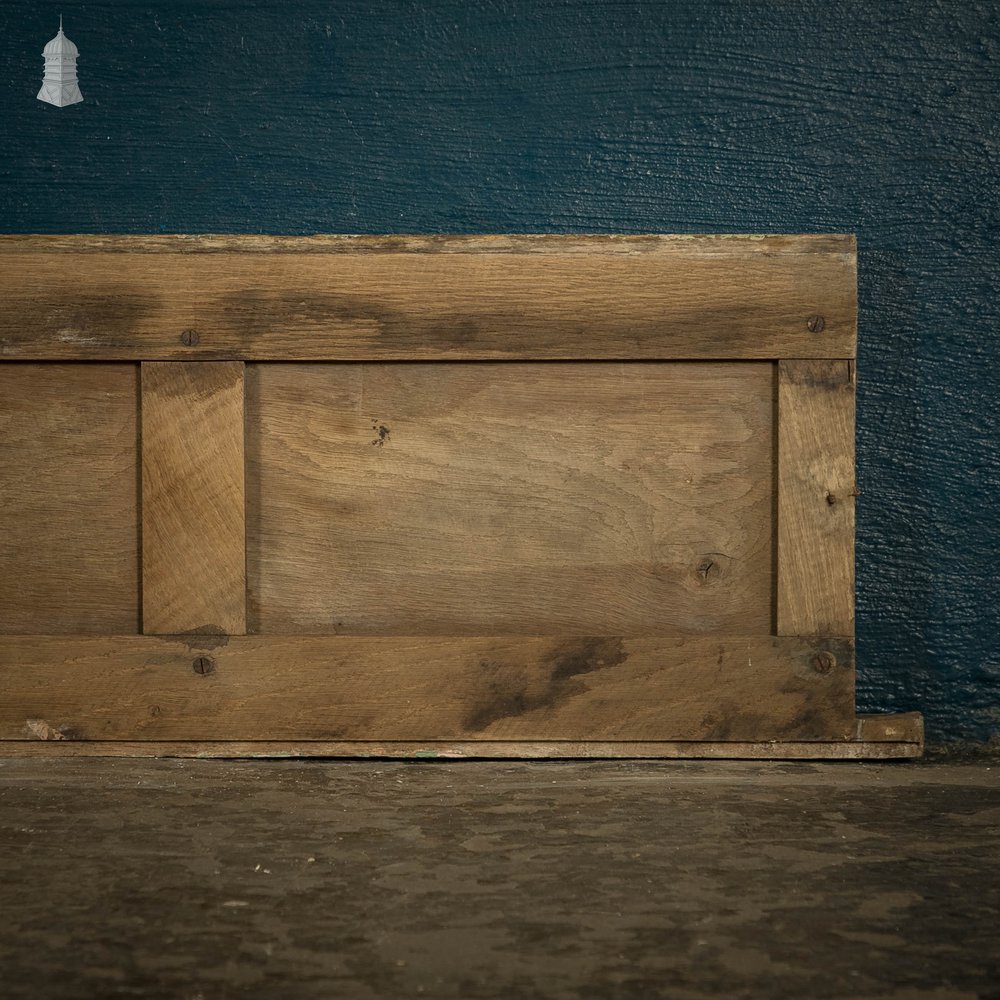 Oak Panelling, 3 Panel Pink Painted