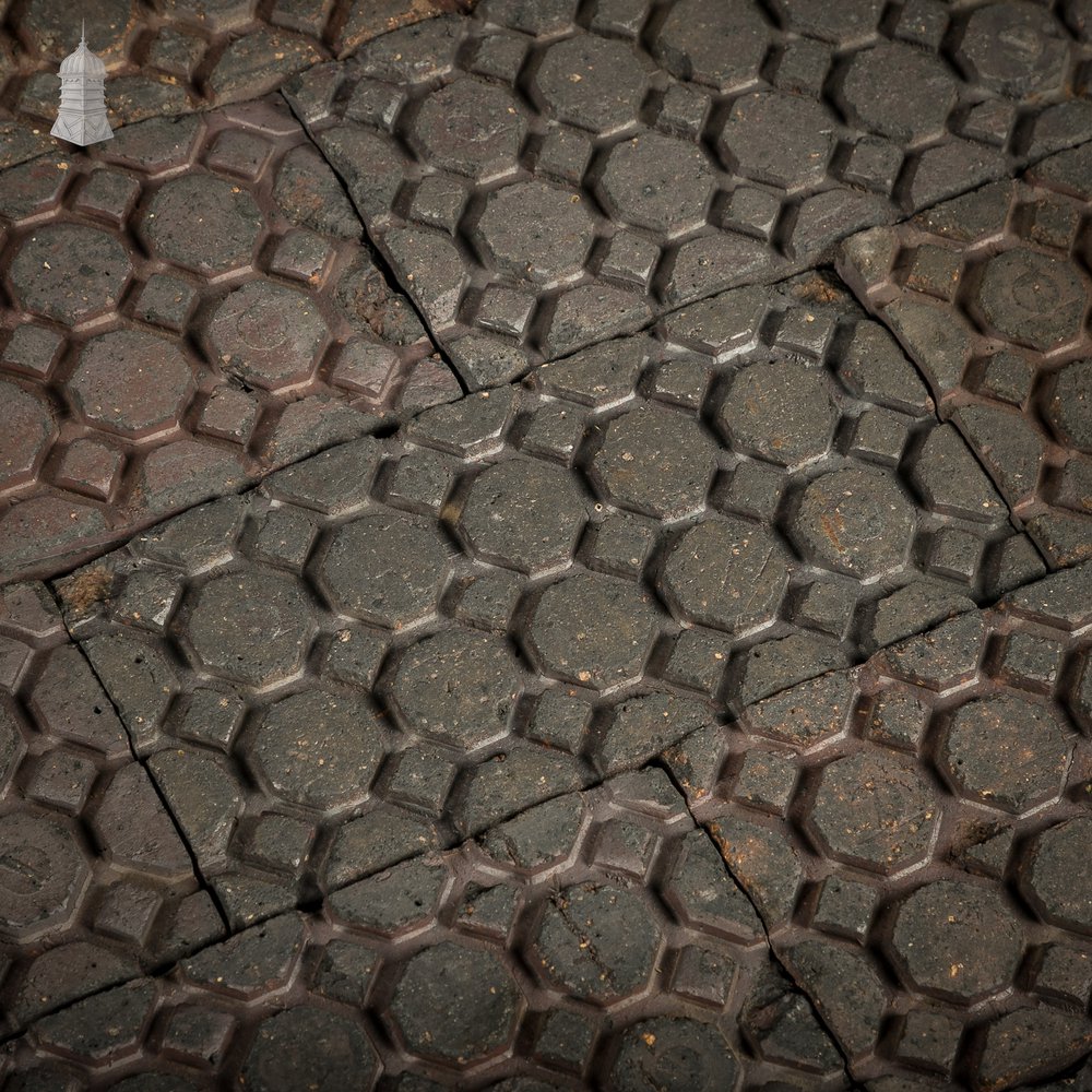 Octagonal & Diamond Paver, Staffordshire Blue Stable Bricks