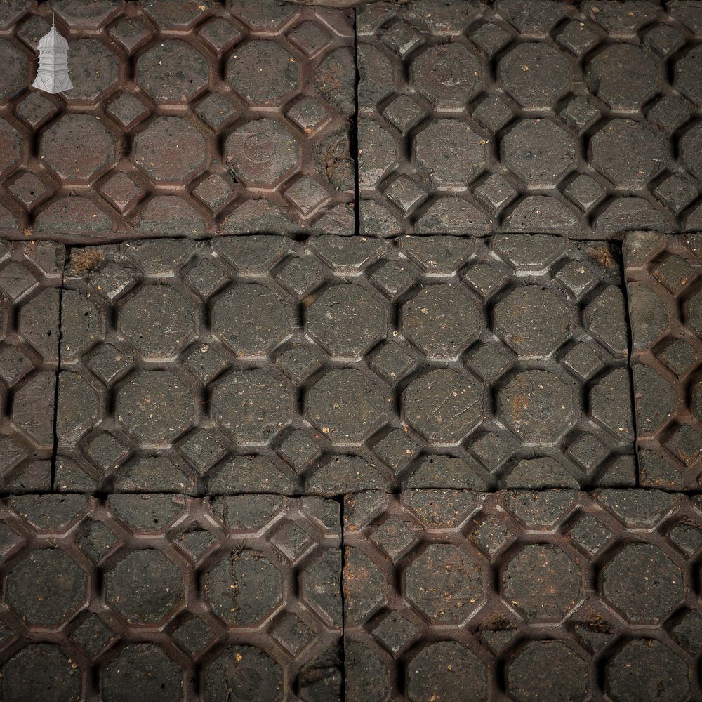 Octagonal & Diamond Paver, Staffordshire Blue Stable Bricks