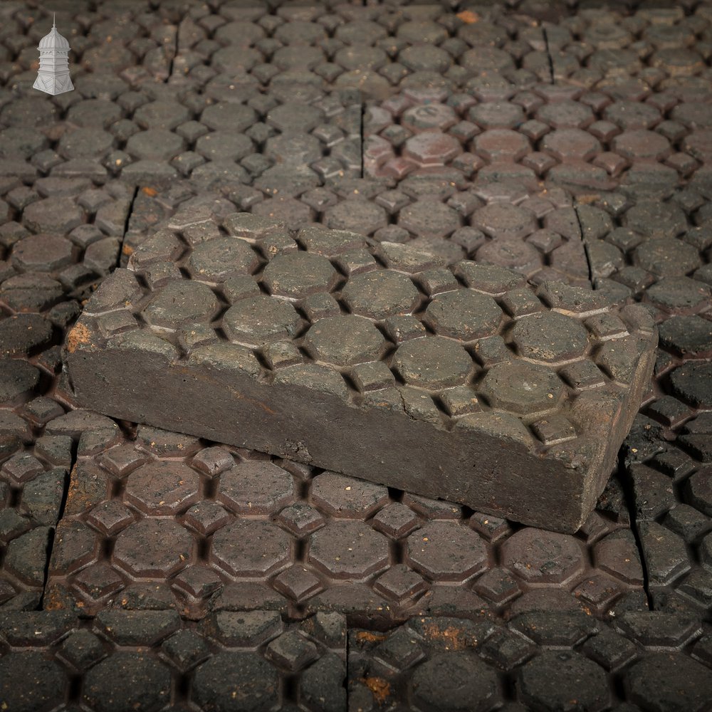 Octagonal & Diamond Paver, Staffordshire Blue Stable Bricks