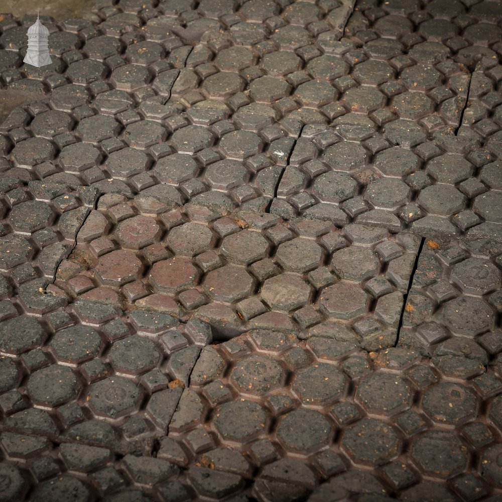 Octagonal & Diamond Paver, Staffordshire Blue Stable Bricks