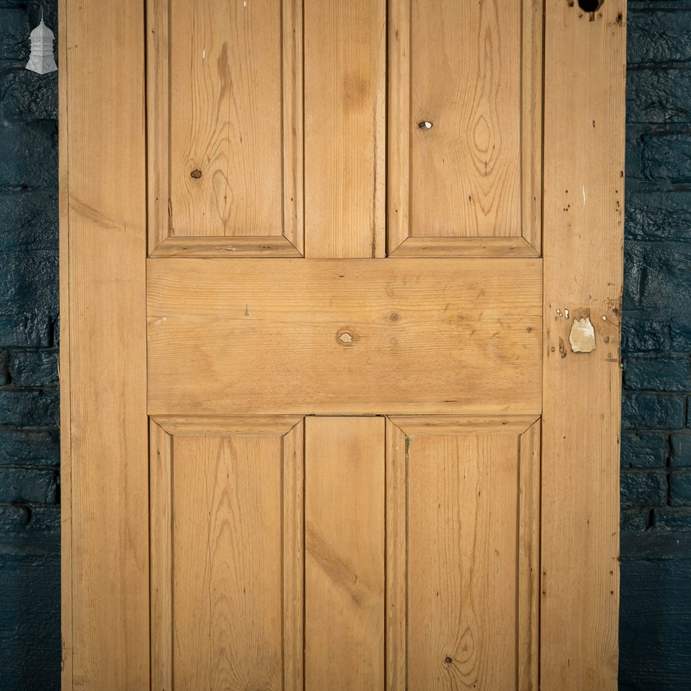 Pine Panelled Door, 4 Panel