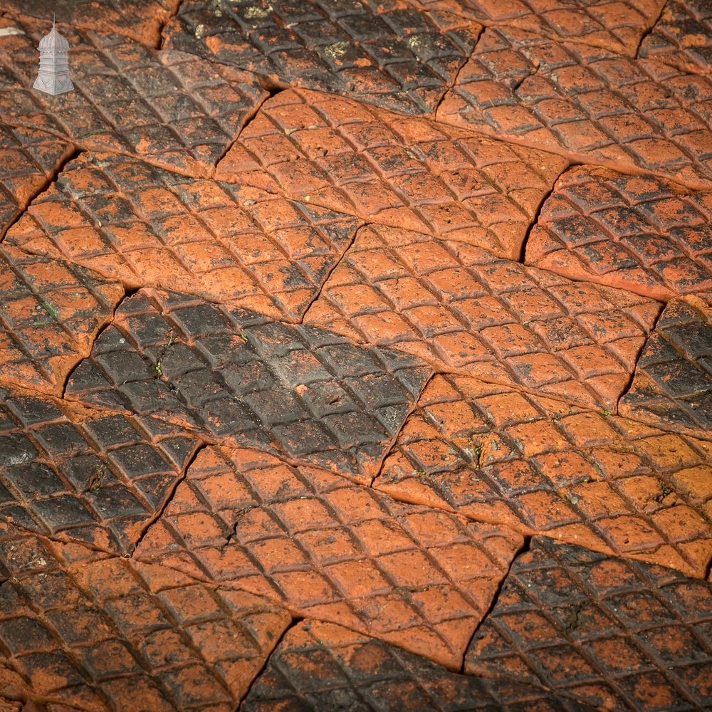 Diamond Pavers Stable Bricks, Red