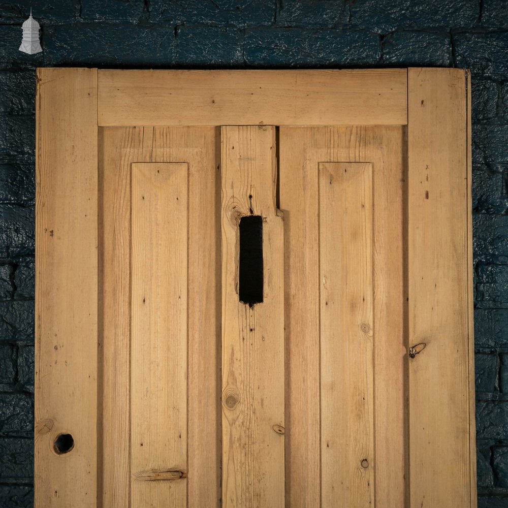 Pine Panelled Door, 4 Panel