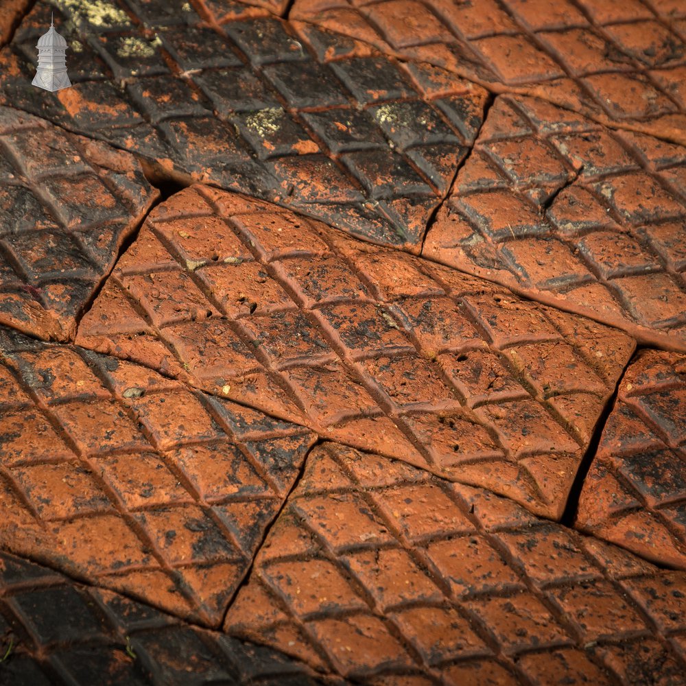 Diamond Pavers Stable Bricks, Red