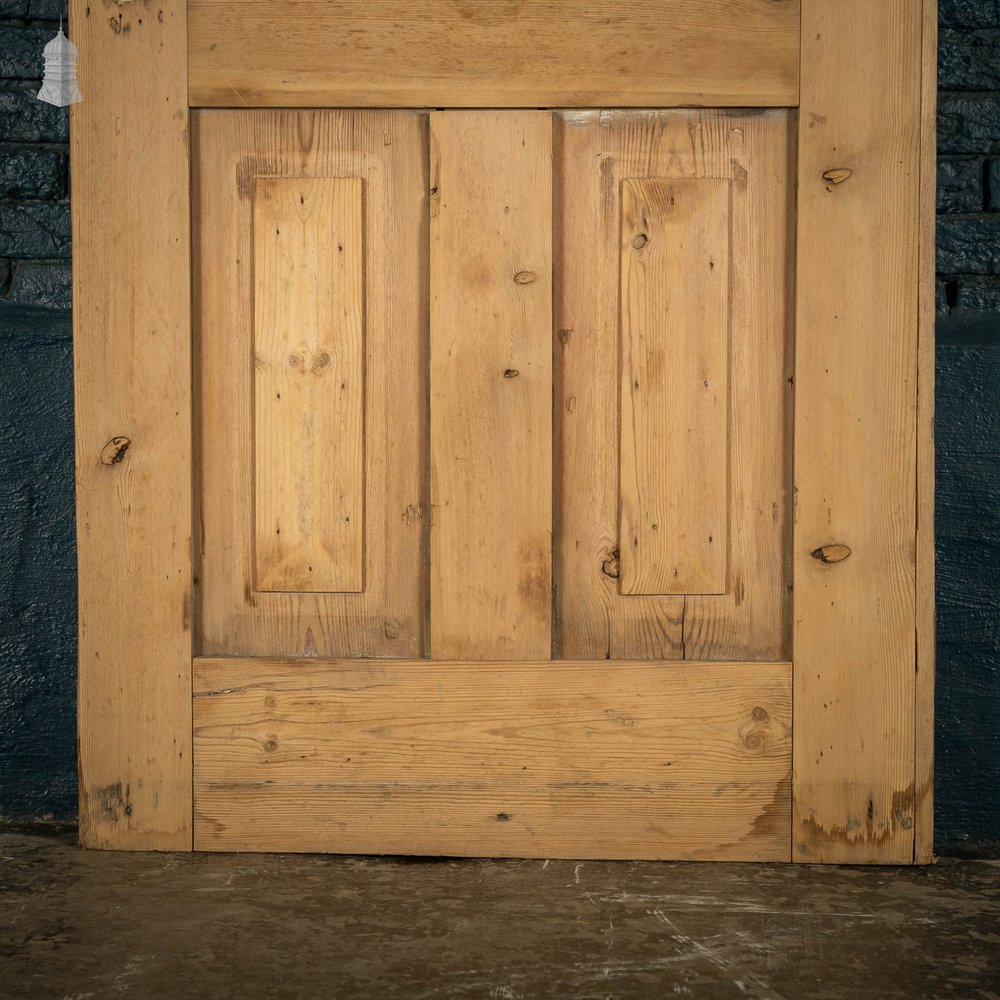 Pine Panelled Door, 4 Panel