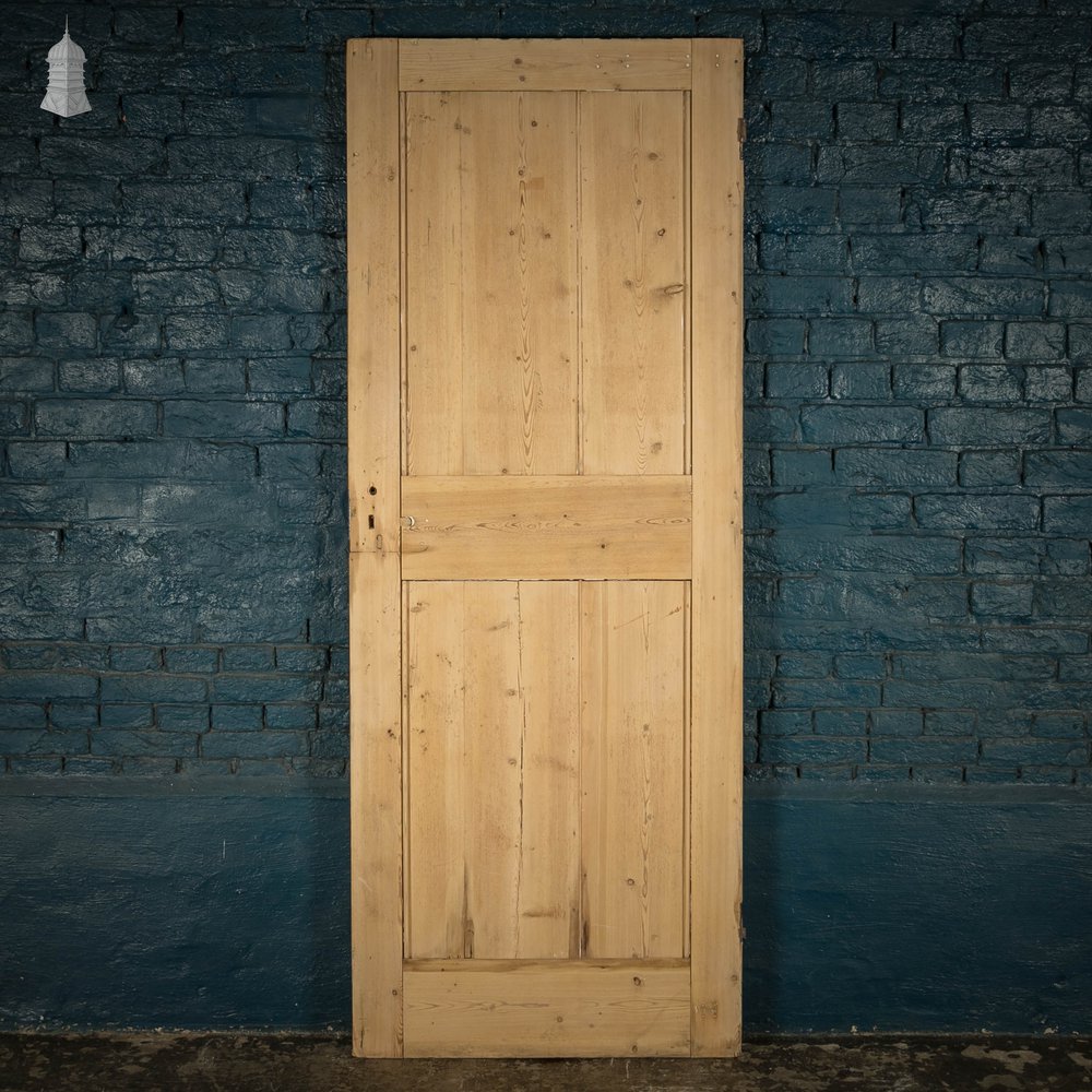 Pine Panelled Door, 2 Panel