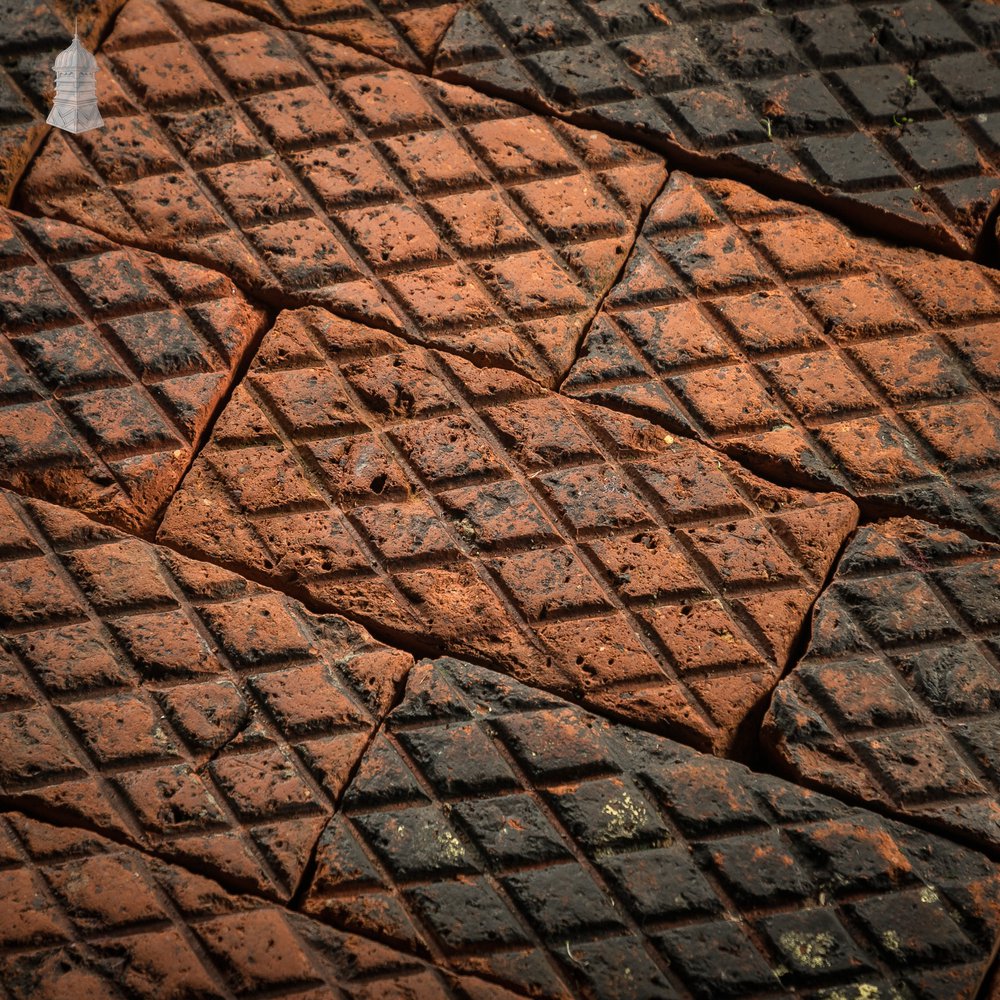 Diamond Pavers Stable Bricks, Red