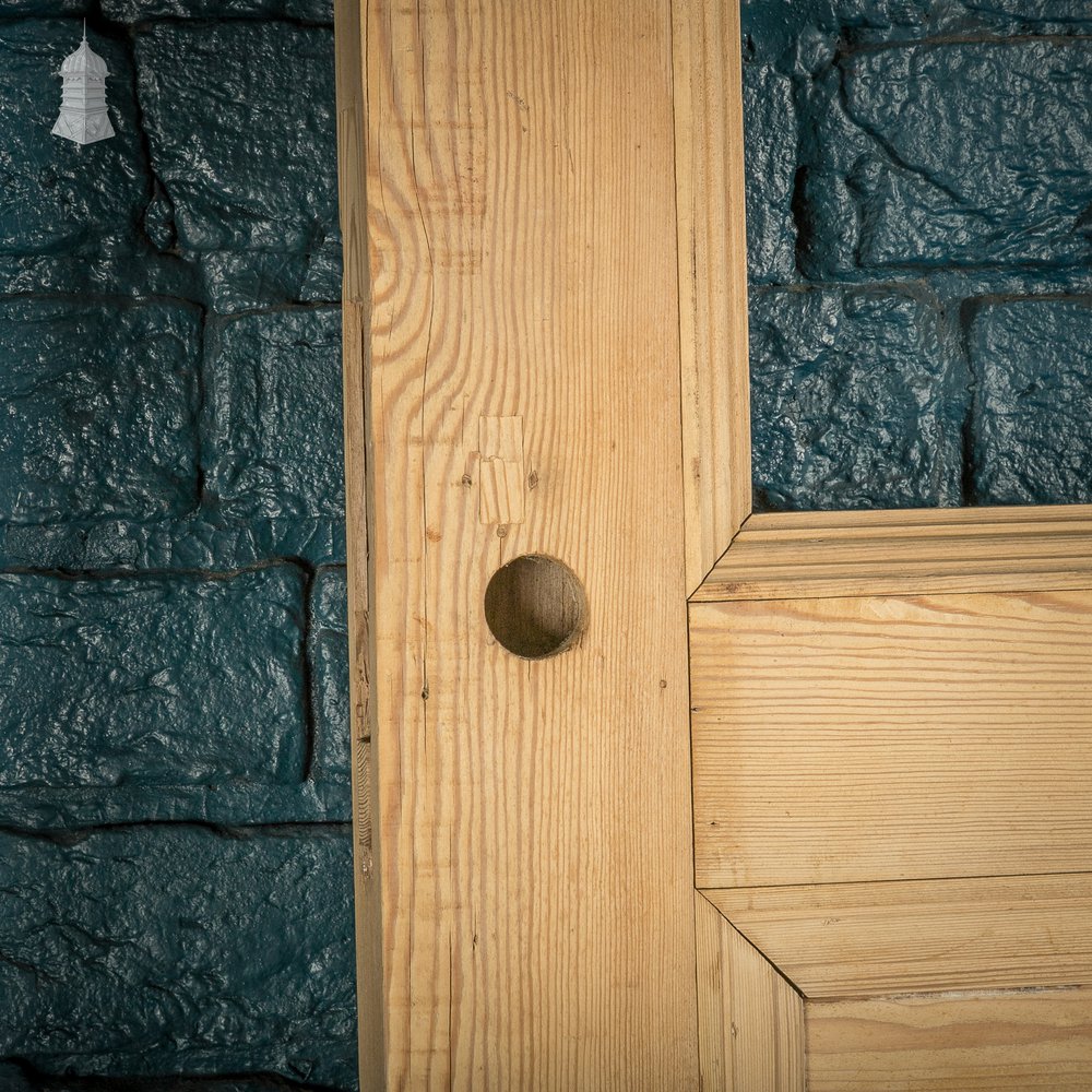 Internal Paneled Door, Pine Unglazed