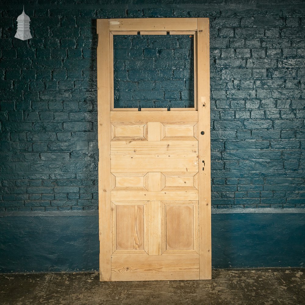 Internal Paneled Door, Pine Unglazed