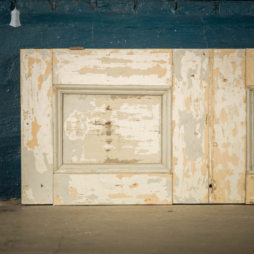 Pine Cupboard Door, Top Opening Distressed Paint