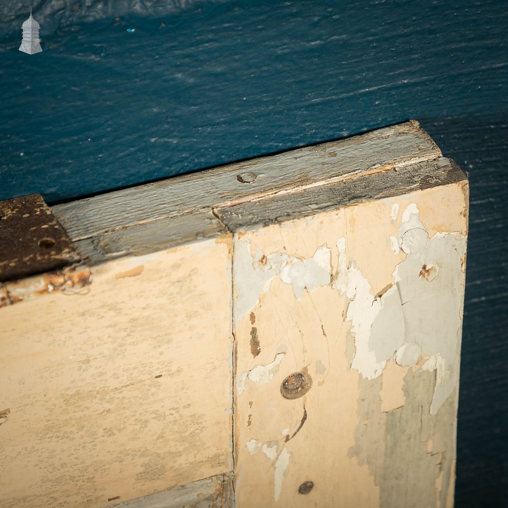 Pine Cupboard Door, Top Opening Distressed Paint