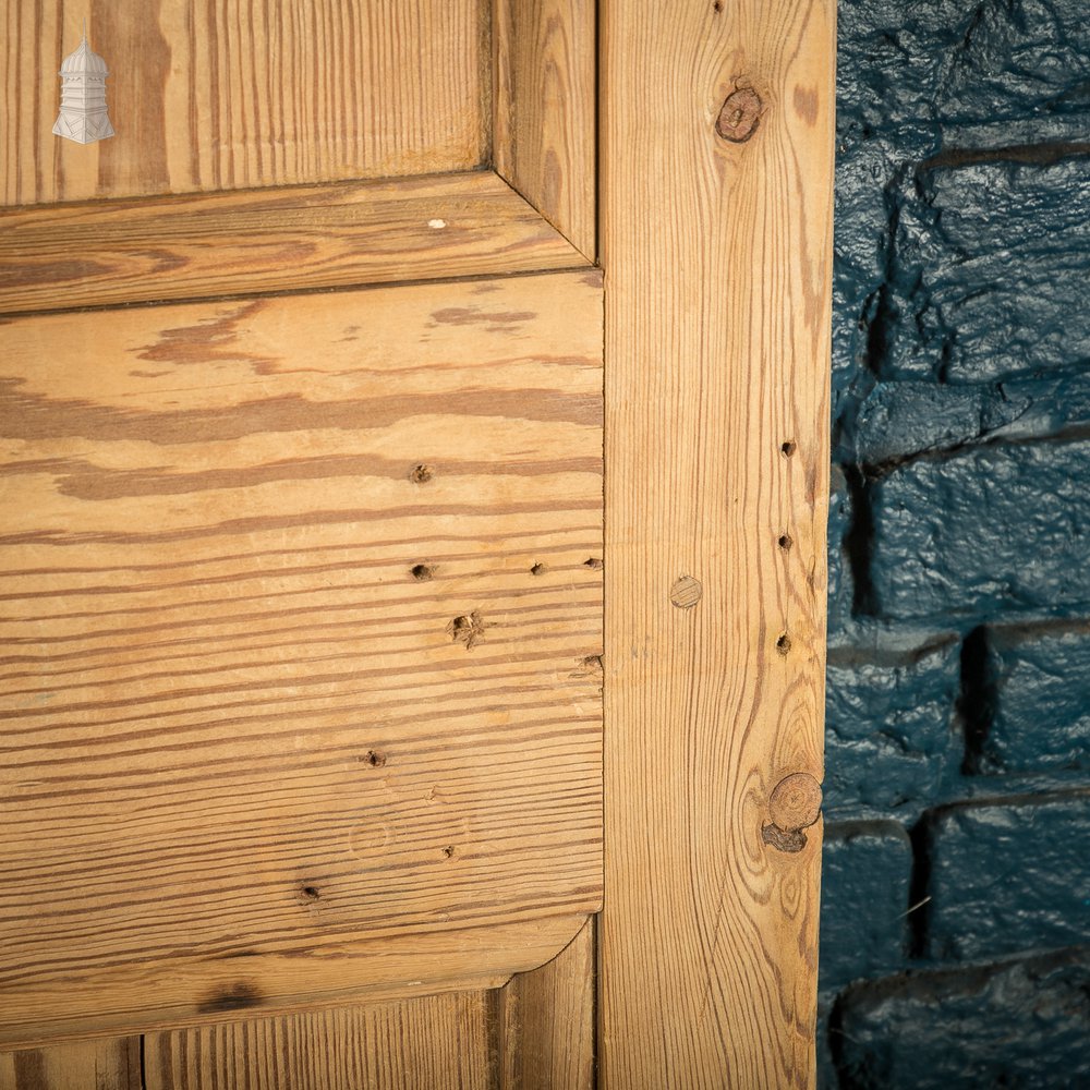 Glazed 6 Panel Internal Door, Georgian Pitch Pine