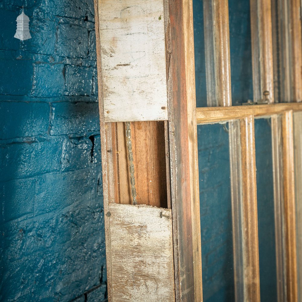 Sliding Sash Window, Edwardian, 8ft High, Hardwood