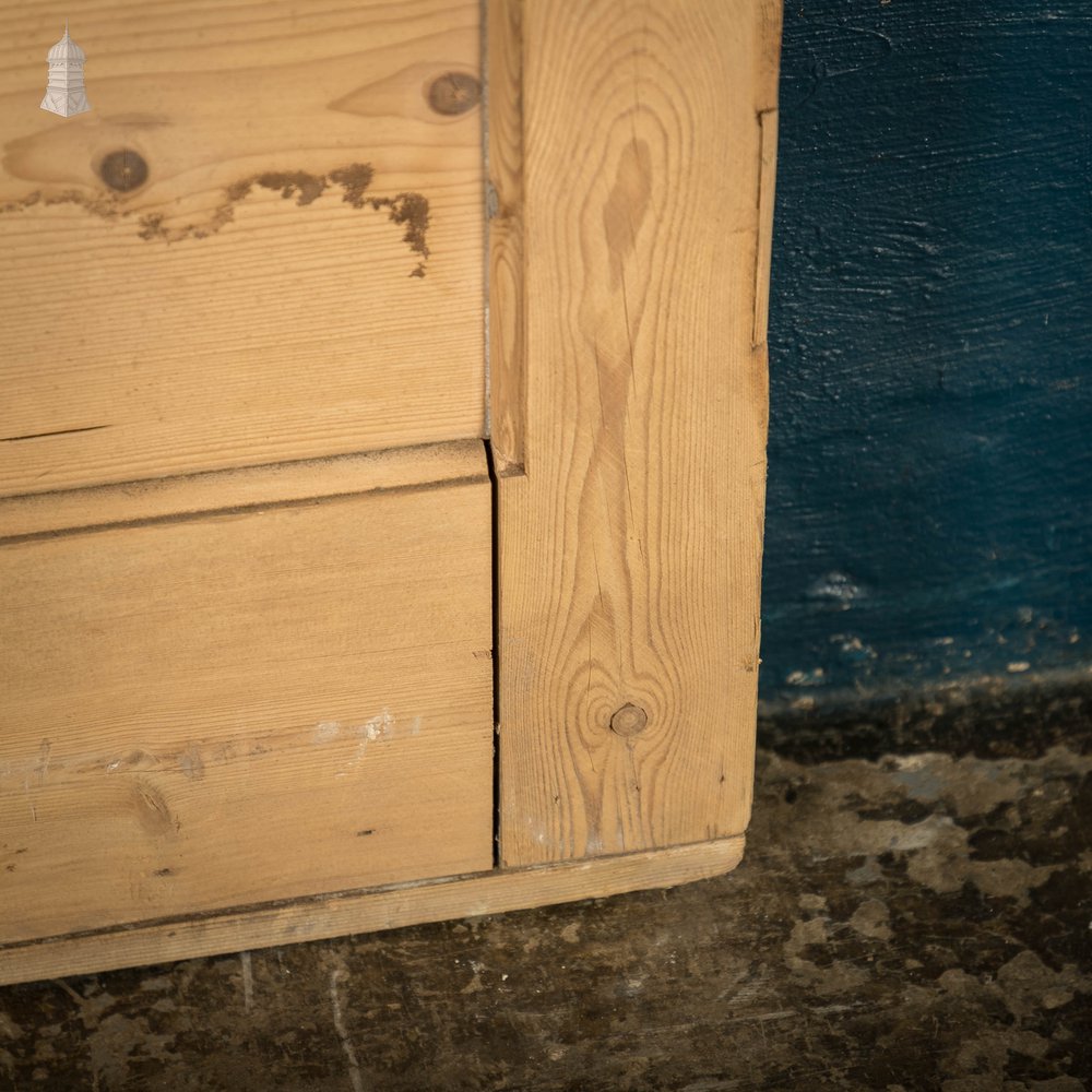 Half Glazed Door, 19th C Pine